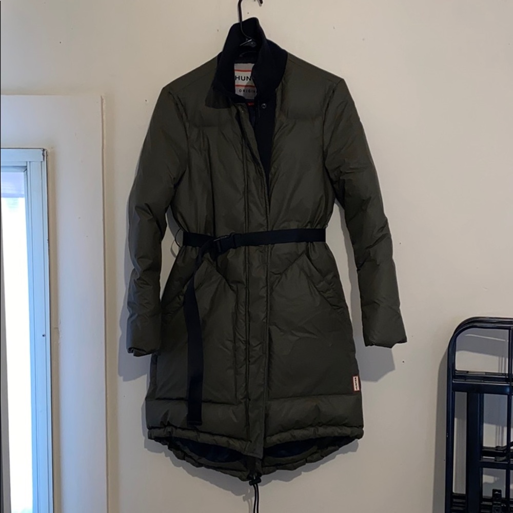 Hunter Matte Parka - Olive Green